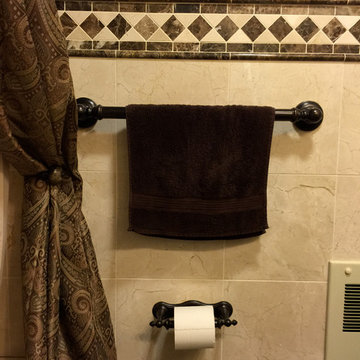 Dutch Colonial Revival 1926 Bathroom Floor 2