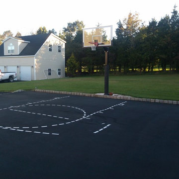 Garrett H's Hercules Platinum Basketball System on a 36x36 in Milford, NJ