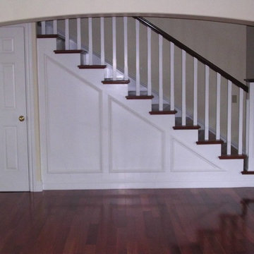 Hidden Hills 2009 Craftsman style staircase