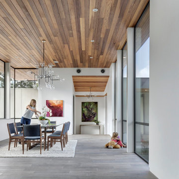 Austin, Texas Modern Home-Alaska White Oak