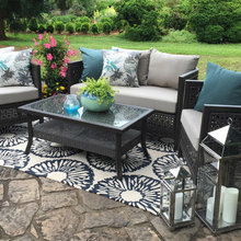 Outdoor back porch