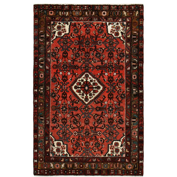 Persian Rug Hosseinabad 5'1"x3'3" Hand Knotted