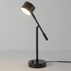 Aristocrat 16" Integrated LED Matte Black Swing Arm Desk Lamp