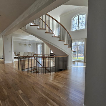 Project #116 | Elegant Curved Staircase
