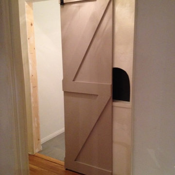 Sliding Barn Door in Progress