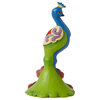 Jim Shore Peacock Figurine Polyresin Mini Bird Quilt Design 6010566