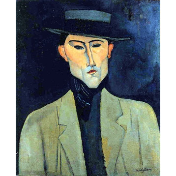 Amedeo Modigliani Portrait of a Man With Hat Wall Decal