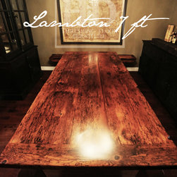 Reclaimed Wood Harvest Tables - Products