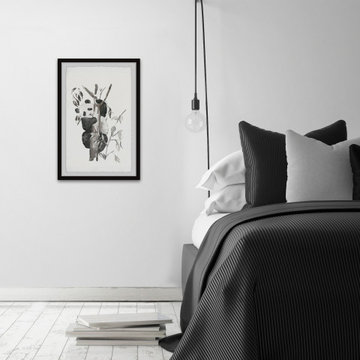 "Climbing Panda" Framed Painting Print