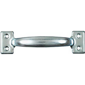 National Hardware N116-715 Utility Pull with Screws, 6-1/2", Zinc Plated