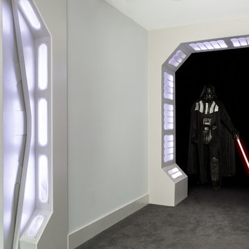 Star Wars Themed Basement Theater