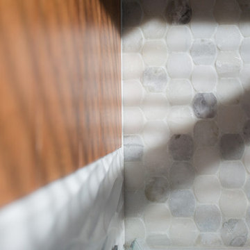 Hinman Master Bath | Roxborough Park, CO | Modern Farmhouse Renovation