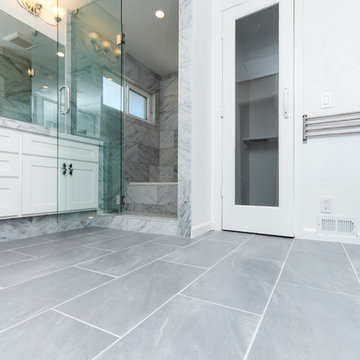 Custom Calacatta Bathroom Remodel