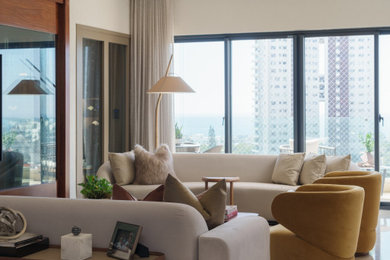Living room - contemporary living room idea in Other