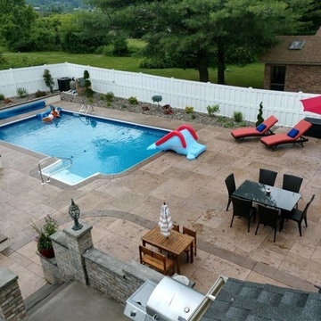 Decorative Concrete Pool Decks