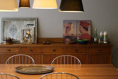 Foto di una sala da pranzo tradizionale