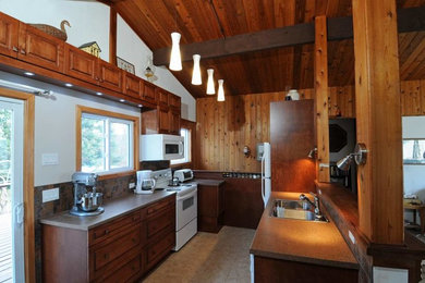 Example of a kitchen design in Ottawa