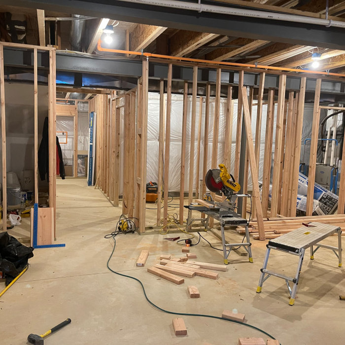 Basement construction!
