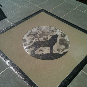 Spray Texture Concrete Overlay