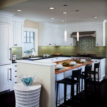 Coronado, CA. Beach House. Full Service Design Firm. Kitchen