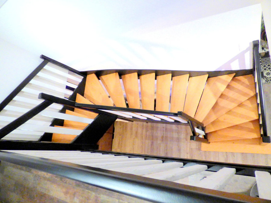 Mise en peinture d'escaliers