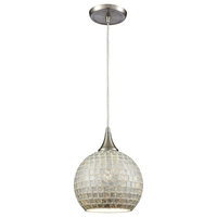 Fusion 1 Pendant Satin Nickel