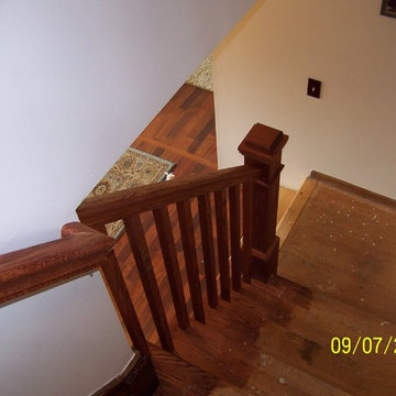 Northville Michigan Staircase railing
