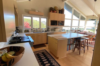 Photo of a contemporary kitchen in San Francisco.