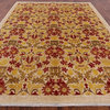 William Morris Hand Knotted Wool Area Rug 9'x12', Q1606