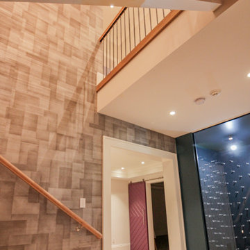 Project #81 | Modern Staircase with Integrated Seating