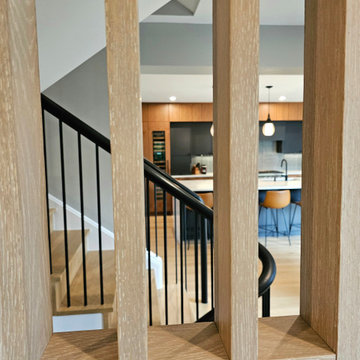 Project #115 | Staircase with Continuous Rail System Without Newels