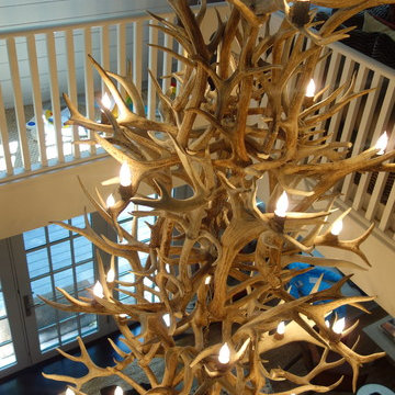 Massive Antler Chandelier