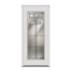 Modern fiberglass entry doors