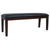 A-America Parsons Upholstered Dining Bench - Espresso - PRSES291K