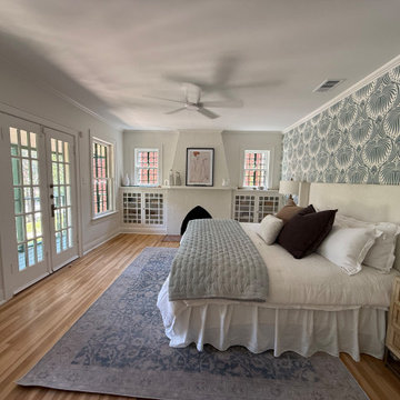 Soft Neutral Bedroom with Textured Bedding + Organic Warmth