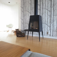 Chestnut Oak Basement
