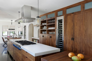 Example of a trendy kitchen design in San Francisco