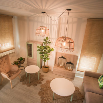 Comedor-salón. Chalet Villimar 2018