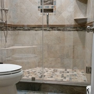 Olympic Slate Wall Tile Bath - Oak Ridge, NJ