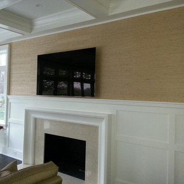 Complete 7.2 home theater with invisible speakers