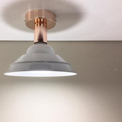 RoseGold Sconce with Levita - Flush-mount Ceiling Lighting