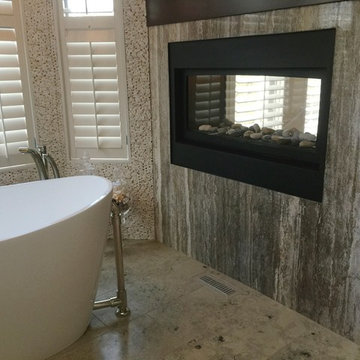 Chambers Residence - stone & hardwood