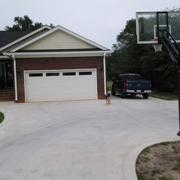 Philip O's Pro Dunk Platinum Basketball System on a 40x30 in Pembroke, NC