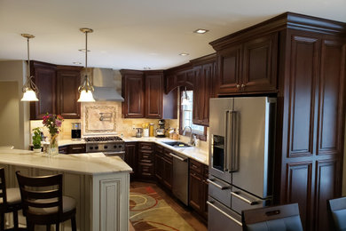 Inspiration for a timeless kitchen remodel in Other