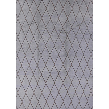 Ahgly Company Indoor Rectangle Mid-Century Modern Area Rugs, 2' x 4'