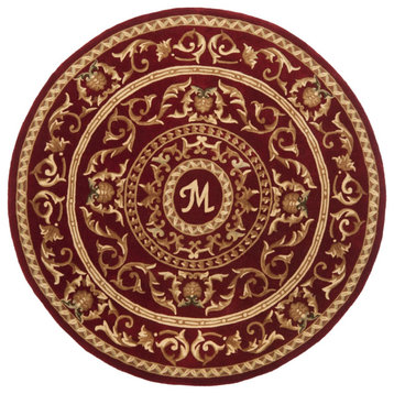 Safavieh Naples Collection Na519m Handmade Burgundy Rug