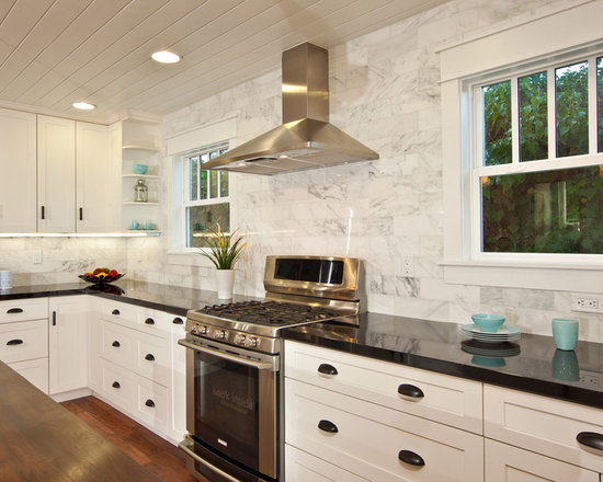 Marble Backsplash | Houzz