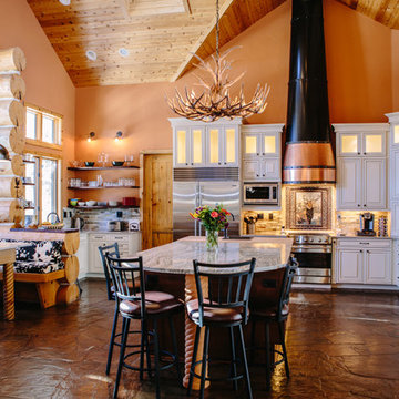 Evergreen Log Home Kitchen Renovation