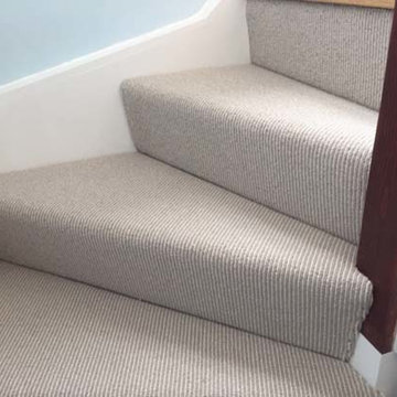 Grey Carpet to Stairs in South London