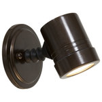 Access Lighting - Access Lighting Myra Outdoor Adjustable Spotlight 23025MG-BRZ/CLR, Bronze - This Outdoor Adjustable Spotlight from Access Lighting has a finish of Bronze and fits in well with any Modern style decor.